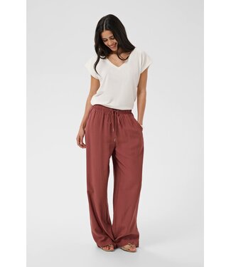 KAFFE KAemily Wide Pants - Henna