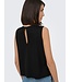 JDY JDYLESLIE zwarte dames top met strikdetail en mouwloos design