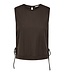 JDY JDYLESLIE chocoladebruine dames mouwloze top