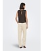 JDY JDYLESLIE chocoladebruine dames mouwloze top