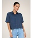 JDY JDYPOWER Short Shirt -  Insignia Blue Stripe