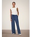JDY JDYPOWER blauw gestreepte dames wide leg broek