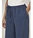 JDY JDYPOWER blauw gestreepte dames wide leg broek