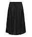 JDY JDYMIO zwarte dames midi rok met bubble hem