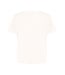 ICHI ICHI wit katoenen dames t-shirt met roze print