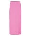 ICHI ICHI roze gestreepte dames maxi kokerrok