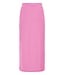 ICHI ICHI roze gestreepte dames maxi kokerrok