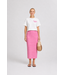 ICHI IHMIKEY Skirt - Very Berry/Chalk Stripe