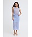 ICHI IHPILOUA Skirt - Wedgewood Stripe