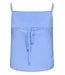 ICHI ICHI lichtblauwe viscose dames mouwloze korte top