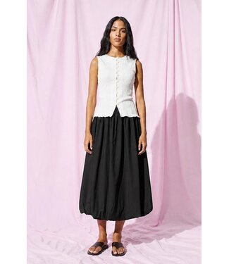 JDY JDYMIO Bubblehem Skirt - Black