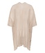 CREAM CRGert licht beige dames kimono cardigan met netstructuur en losse pasvorm