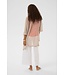 CREAM CRGert licht beige dames kimono cardigan met netstructuur en losse pasvorm