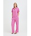 ICHI IHAYA roze dames blouse met grafische print en losse pasvorm