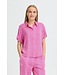 ICHI IHAYA roze dames blouse met grafische print en losse pasvorm