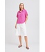 ICHI IHAYA roze dames blouse met grafische print en losse pasvorm