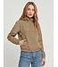 JDY JDYNEWREACH Tiger Eye dames kort regenjasje met capuchon