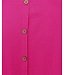 Freequent FQLAVA felroze linnenmix dames mouwloze jurk met decoratieve rugknopen