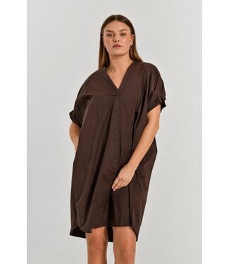 Freequent FQXENIA Dress - Coffee Bean