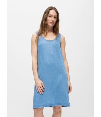 Object OBJFRAME Short Denim Dress - Light Blue Denim