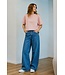 Freequent FQSAIDA FQSAIDA oudroze dames sweater met halflange mouwen