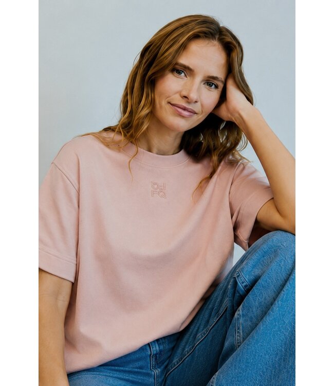 Freequent FQSAIDA FQSAIDA oudroze dames sweater met halflange mouwen