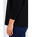 Freequent FQJONE dames pullover Black met 3/4-mouwen en losse pasvorm
