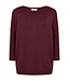 Freequent FQJONE dames pullover Port Royale met 3/4-mouwen en losse pasvorm