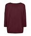 Freequent FQJONE dames pullover Port Royale met 3/4-mouwen en losse pasvorm