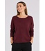 Freequent FQJONE dames pullover Port Royale met 3/4-mouwen en losse pasvorm