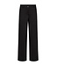 Freequent FQNANNI damesbroek Black met hoge taille en wijde pijpen