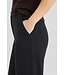 Freequent FQNANNI damesbroek Black met hoge taille en wijde pijpen