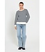 Freequent FQLOPEZ damesjeans Light Blue Denim met push-up effect en wijde pijpen