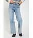Freequent FQLOPEZ damesjeans Light Blue Denim met push-up effect en wijde pijpen