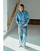 Freequent FQLOPEZ damesjeans Light Blue Denim met push-up effect en wijde pijpen