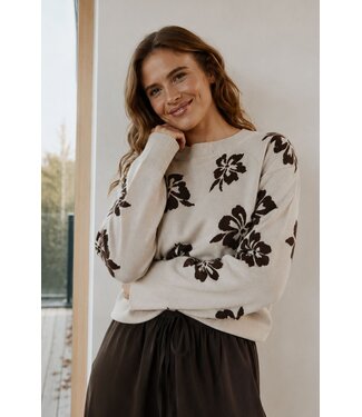 Freequent FQALPI Pullover -  Moonbeam w. Mole