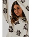 Freequent FQALPI damespullover Moonbeam met bruine bloemenprint en zachte knit