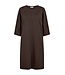 Freequent FQSANNI Dress Mole – Dames midi jurk in A-lijn