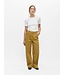 Object OBJPELLA Wide Pant Fennel Seed – Dames broek met wijde pijpen