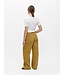 Object OBJPELLA Wide Pant Fennel Seed – Dames broek met wijde pijpen