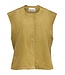 Object OBJPELLA Waistcoat Fennel Seed – Dames gilet in ribfluweel