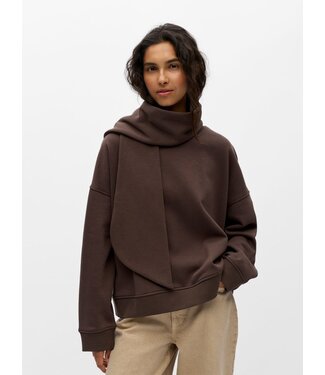 Object OBJARINA OZ Thie Sweatshirt - Seal Brown