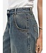 Object OBJDIPSY Long Jeans Medium Blue Denim – Wide Leg Dames Jeans