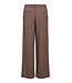 Object OBJLISA Wide Pant Morel – Dames broek met wijde pijpen