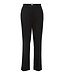 Object OBJLISA Straight Pant Black – Dames broek met rechte pijpen