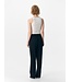 Object OBJLISA Straight Pant Black – Dames broek met rechte pijpen