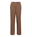 Object OBJLISA Straight Pant Carafe Melange – Dames broek met rechte pijpen