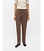 Object OBJLISA Straight Pant Carafe Melange – Dames broek met rechte pijpen