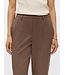 Object OBJLISA Straight Pant Carafe Melange – Dames broek met rechte pijpen