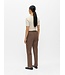 Object OBJLISA Straight Pant Carafe Melange – Dames broek met rechte pijpen